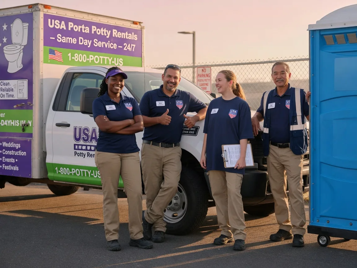 Porta Potty Rental company in New Augusta, MS